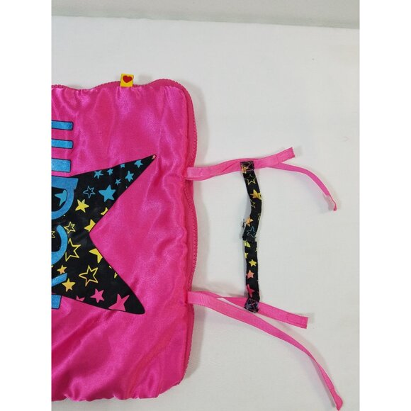 Build A Bear Sleeping Bag DREAM Stars Pink  zippered - Picture 4 of 8